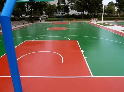 江北球场地面翻新,裂缝修重要性